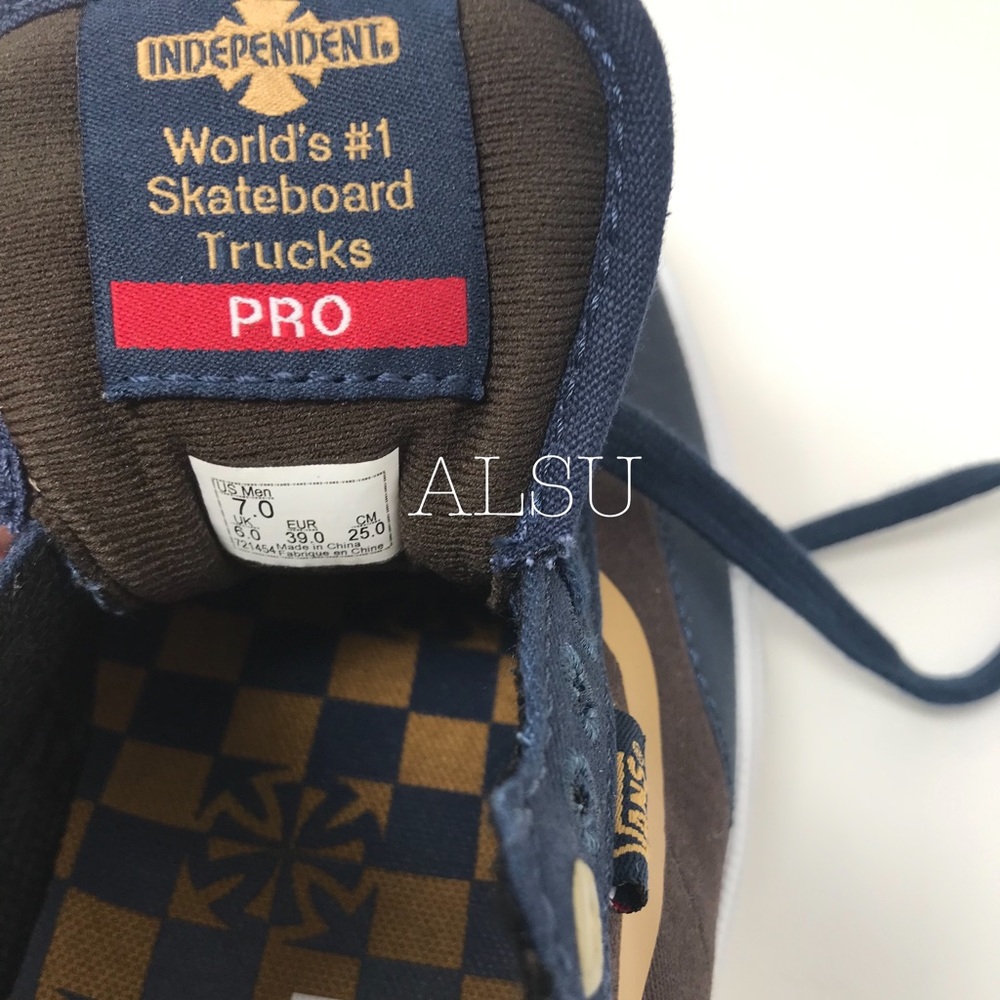 VANS Gilbert Crockett Independent Dress Blues W - Picture 7 of 8
